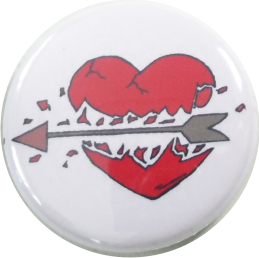 Heart with arrow button